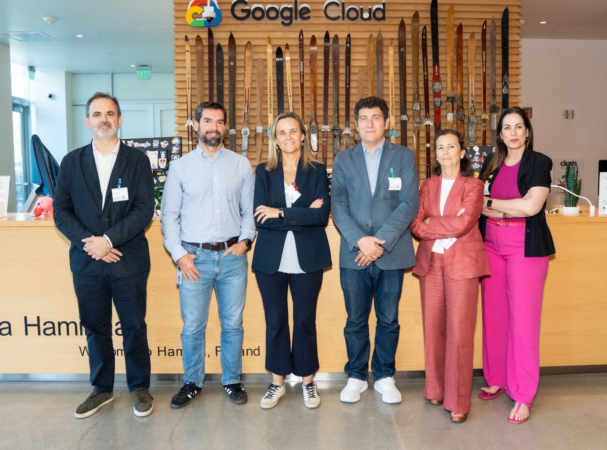 The Valencia delegation at Google Cloud